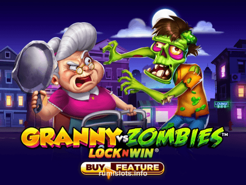 Granny Vs Zombies slot game from Rumi Slots